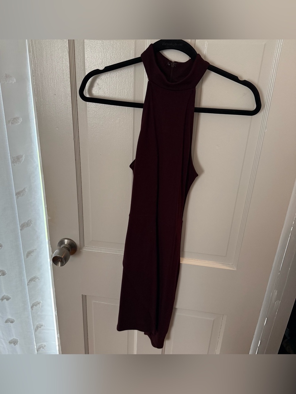 Forever 21 Burgundy Sleeveless Dress